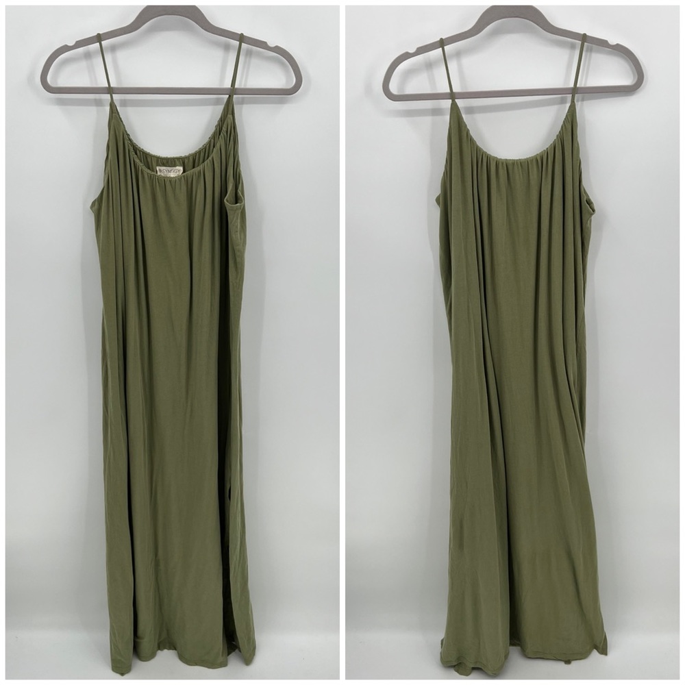 Synergy Organic Clothing green devas maxi dress